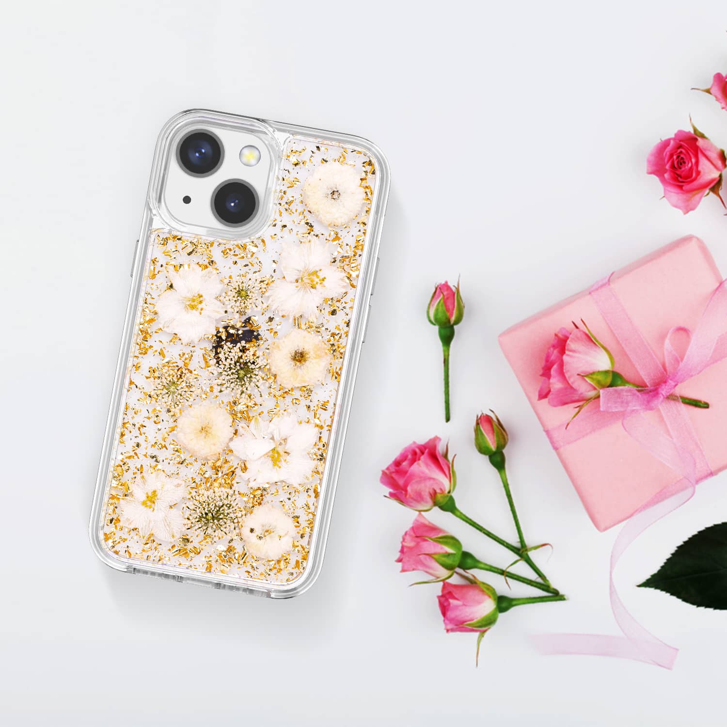 <b>IPHONE 13 金花手机壳</b>