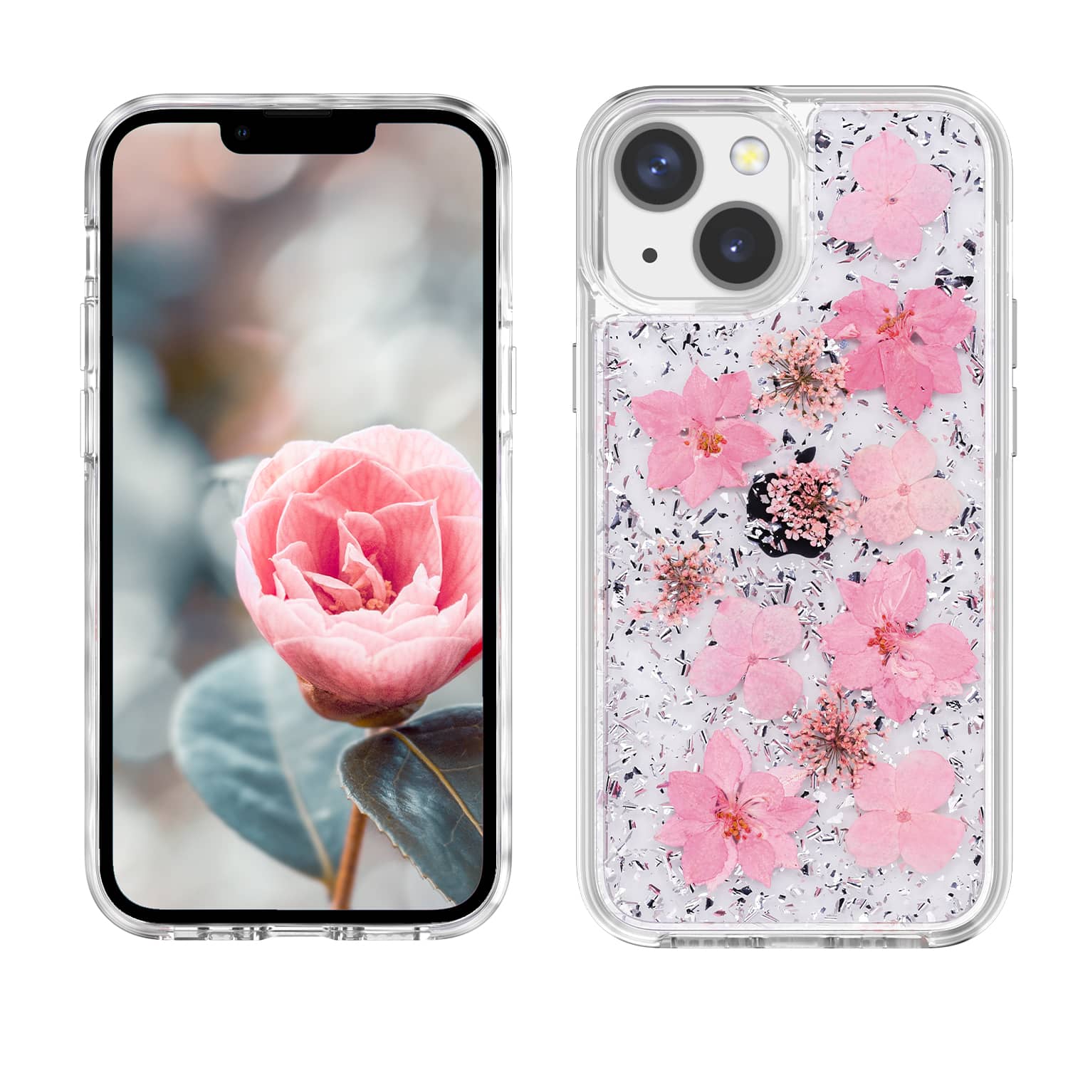 <b>IPHONE 13 银粉手机壳</b>