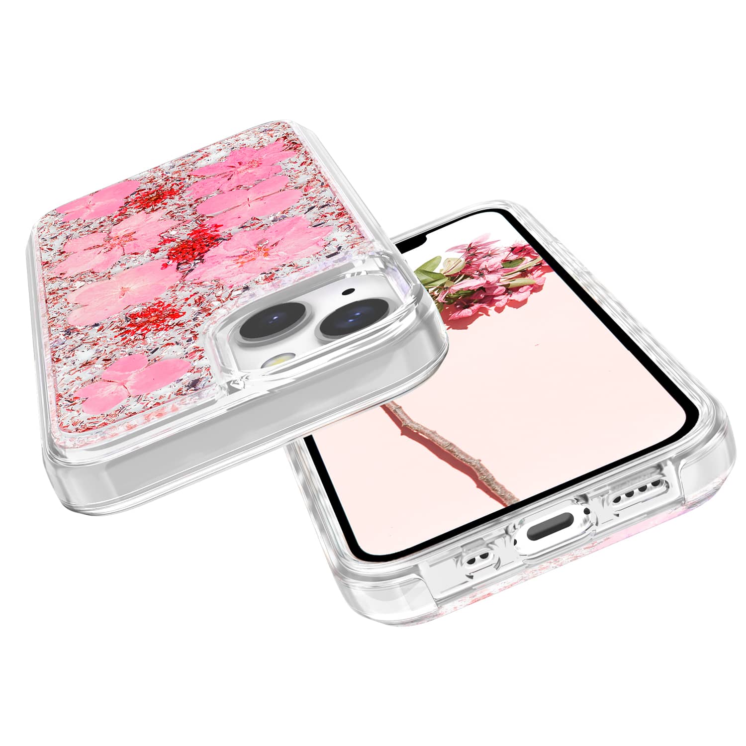 <b>iPhone 13 mini 金粉手机壳</b>