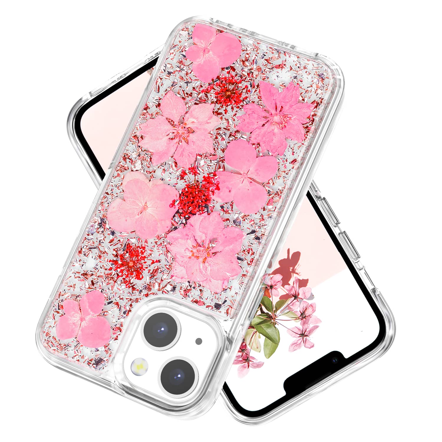 <b>iPhone 13 mini 金粉手机壳</b>