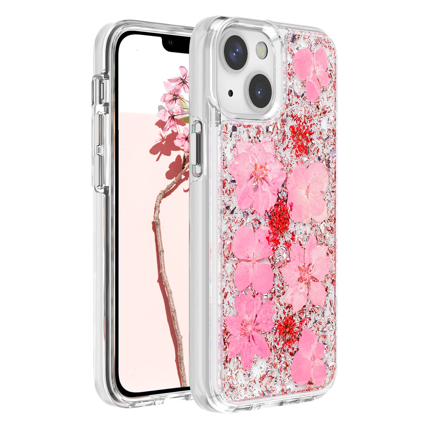 <b>iPhone 13 mini 金粉手机壳</b>