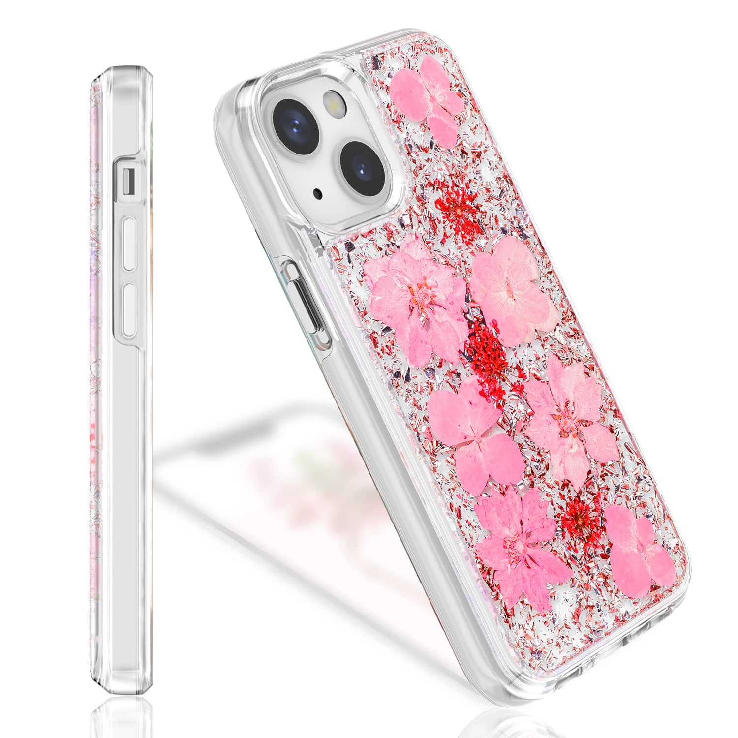 <b>iPhone 13 mini 金粉手机壳</b>