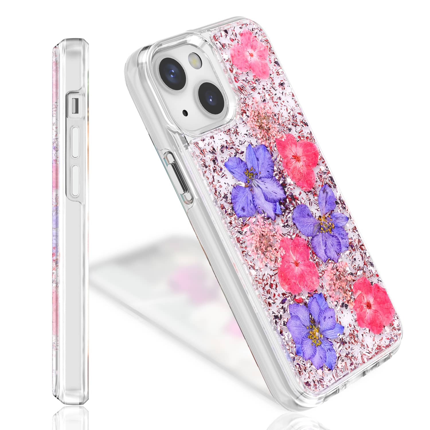 <b>iPhone 13 mini 金紫手机壳</b>