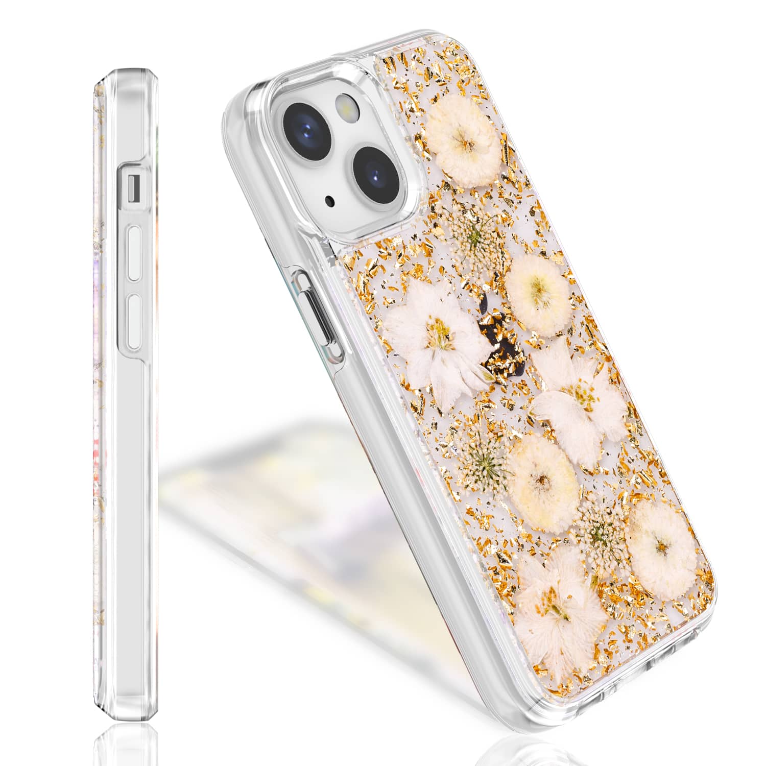 <b>iPhone 13 mini 金花手机壳</b>