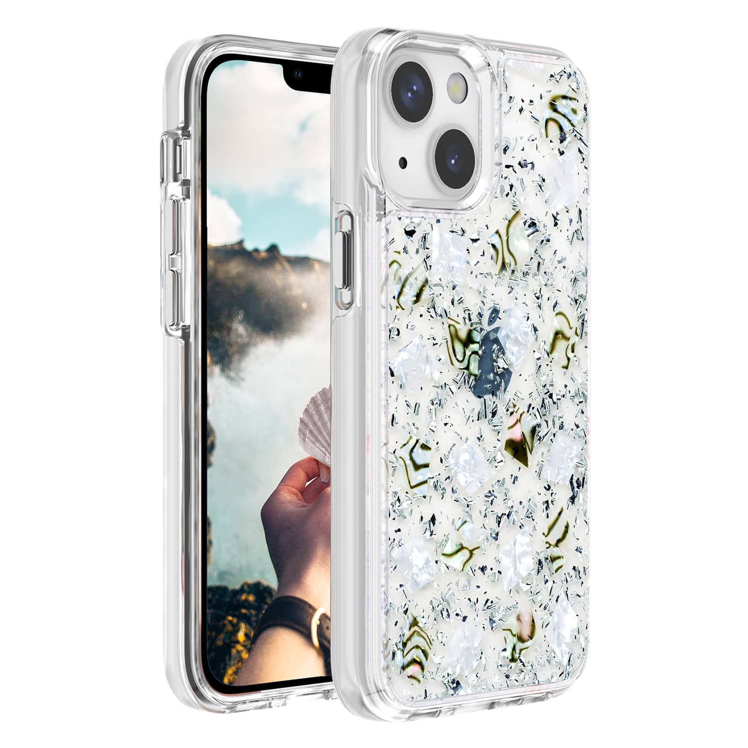 <b>iPhone 13 mini 银贝手机壳</b>