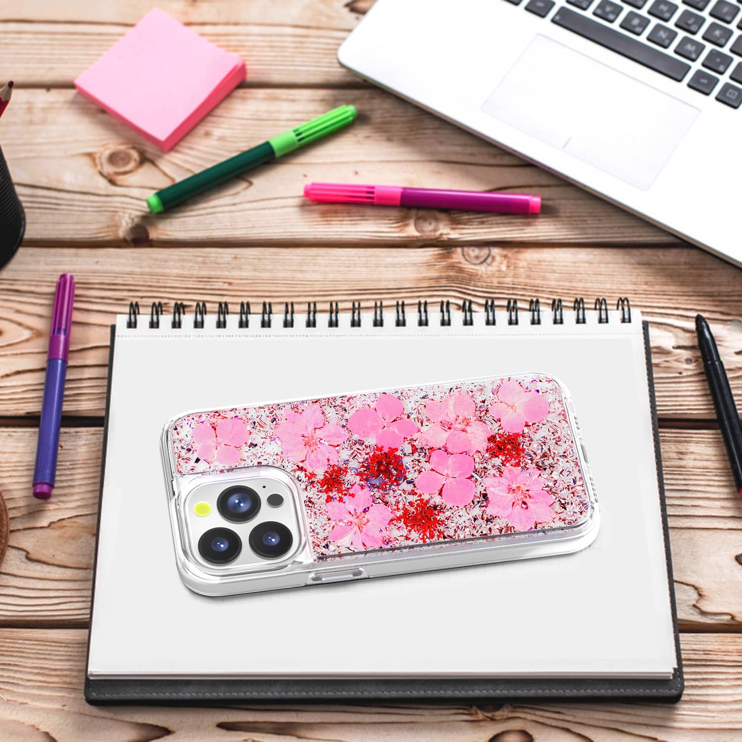 <b>iPhone13 Pro max 金粉手机壳</b>