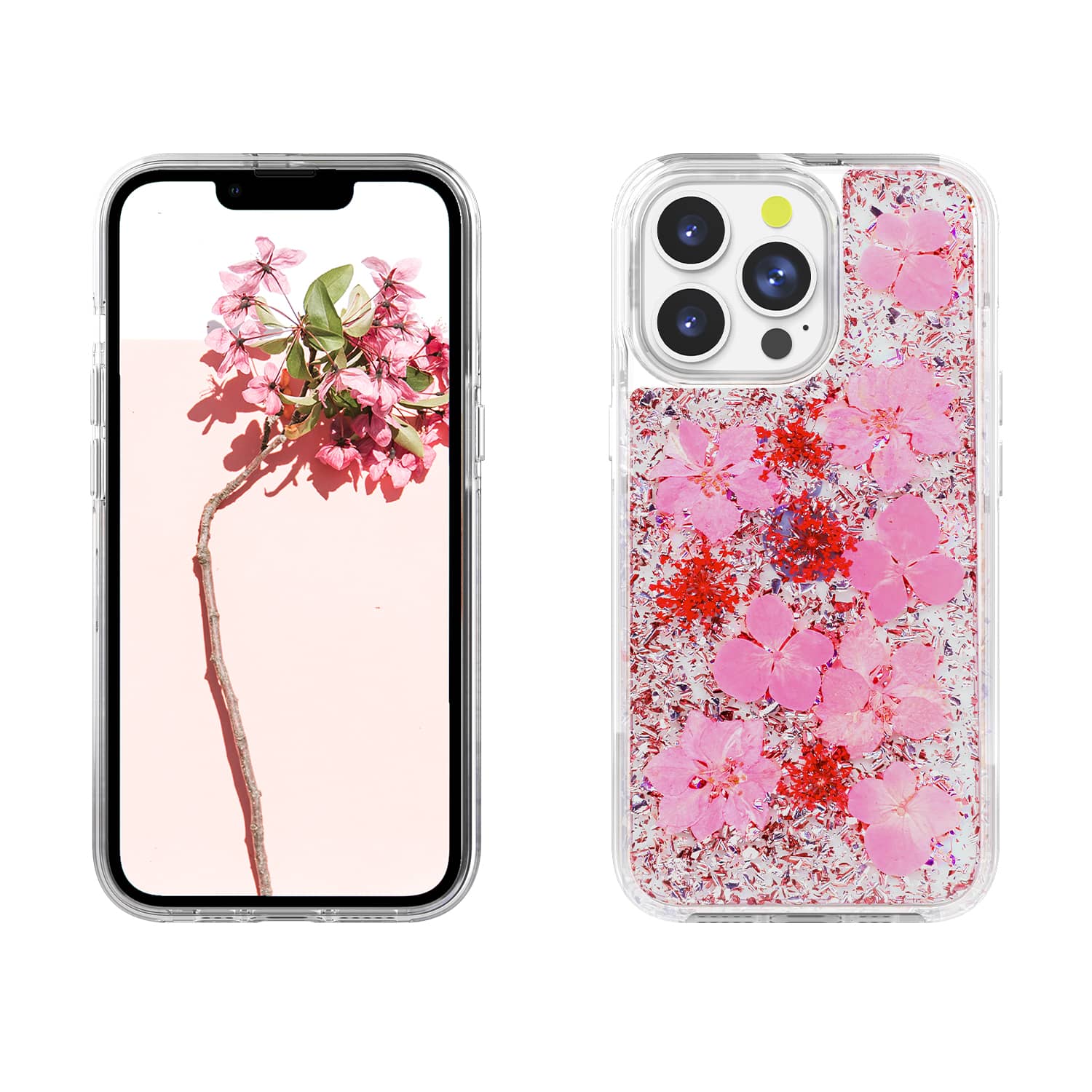 <b>iPhone13 Pro 金粉手机壳</b>